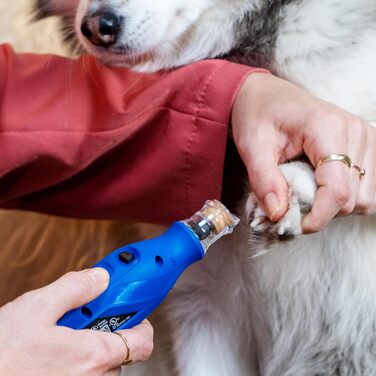 Dremel 7350: Шліфувальник для кігтів домашніх тварин (собаки, коти) з акумулятором 3.6V, USB-кабель, 2 насадки