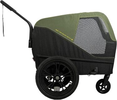 Причіп для собак XLC Dog Medium BS-C12 16' Moosgrün, 25кг, 3092004010