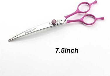 Професійна шерстьостригальна ножиця для тварин 7.0/7.5/8 дюймів, нержавіюча сталь, для собак, котів та інших тварин