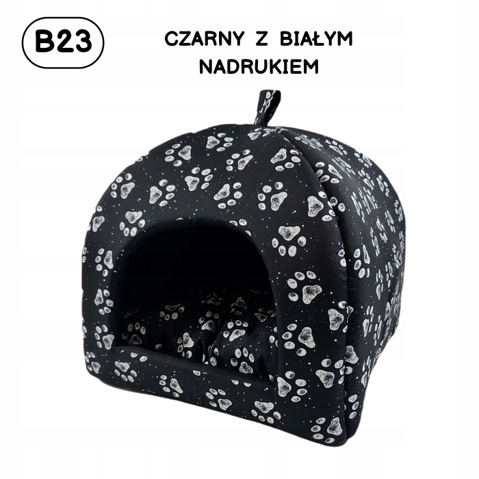 Ліжко-будиночок IGLOO для собак та котів, м'яка лежанка 50x50