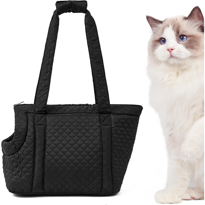 Портмоне для собак та котів - переноска для маленьких собак та кошенят з бавовни, тепла зимова переноска