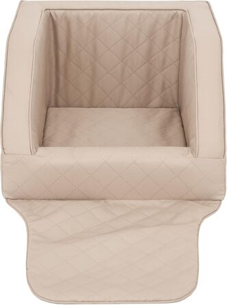 Транспортна переноска для собак та котів, лежанка, підстилка для собак, бежевого кольору, 46x46x31 см