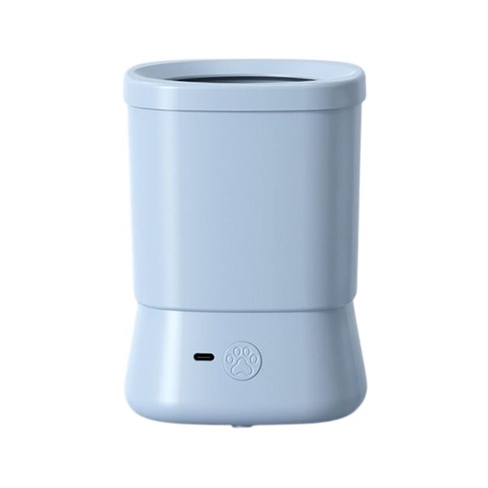 Автоматичний мийка лап для собак – 2 швидкості, для дому, подорожей, прогулянок, кемпінгу, блакитна