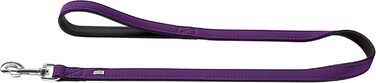 Повідок для собак HUNTER SOFTIE, штучна шкіра, з ручкою, 1,5×110 см, фіолетовий