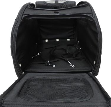 Транспортна сумка для тварин PetRider Basic з візком та дощовим чохлом