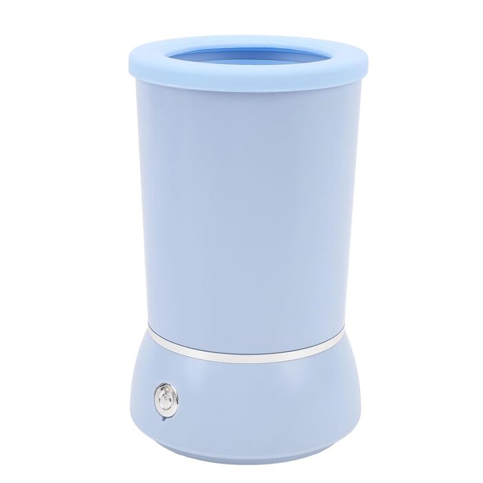 Автоматичний очищувач лап для собак, портативний мийник лап для домашніх тварин з 2 швидкостями, м'які силіконові щетинки, акумулятор 800 mAh, перезаряджається (BLUE)