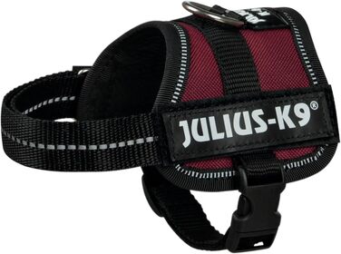 Шлея для собак Julius-K9 Power, розмір M/0, темно-рожева