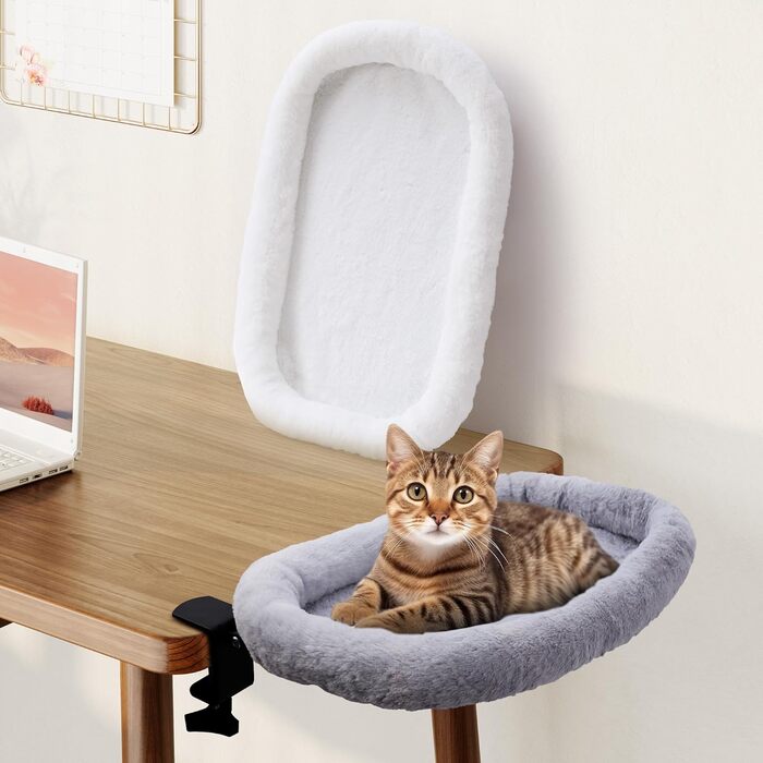 Підвісне ліжко для котів Trhillsbrad, 90° складна конструкція, 59x38 см, до 11 кг