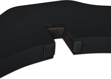 Захисне ворота Relaxdays для собак та котів, чорне, 70 x 205,5 см