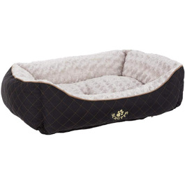 Лежак для собак Scruffs Wilton S, чорний