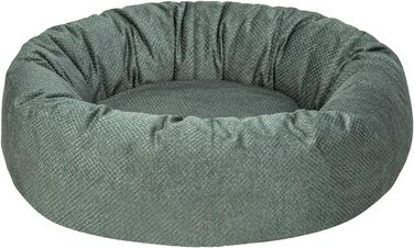 Кругле ліжко для собак Schecker Bensersiel, екологічний матеріал, зелене, діаметр 70 см