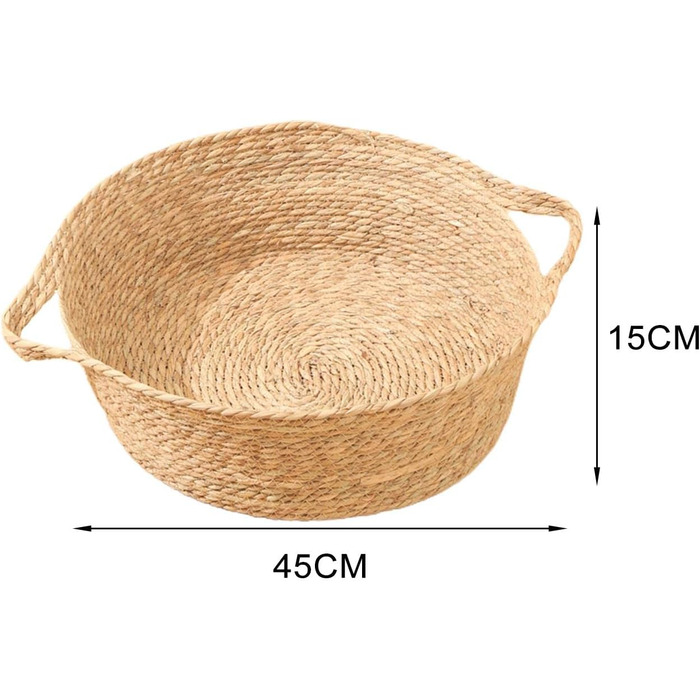 Клітка-лежанка для котів та цуценят F Fityle, лежанка-корзина для котів, 45x15 см, бежева