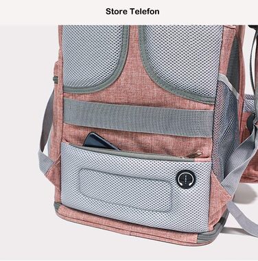 Рюкзак для домашніх тварин Outdoor: рюкзак для собак та котів (Сірий)