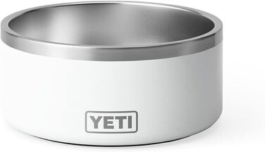 Миска для собак YETI Boomer, біла, 8 дюймів, нержавіюча сталь
