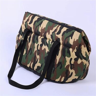 Рюкзак для собак TGGOHIGH, переноска для тварин, зручна та м'яка переноска для собак, котів та цуценят, рюкзак-переноска для прогулянок на відкритому повітрі, камуфляжний дизайн, розмір L