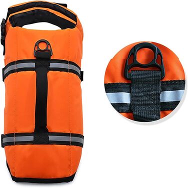 Рятувальний жилет для собак, камуфляжний з світловідбиваючими смугами, регульований, для малих, середніх та великих собак