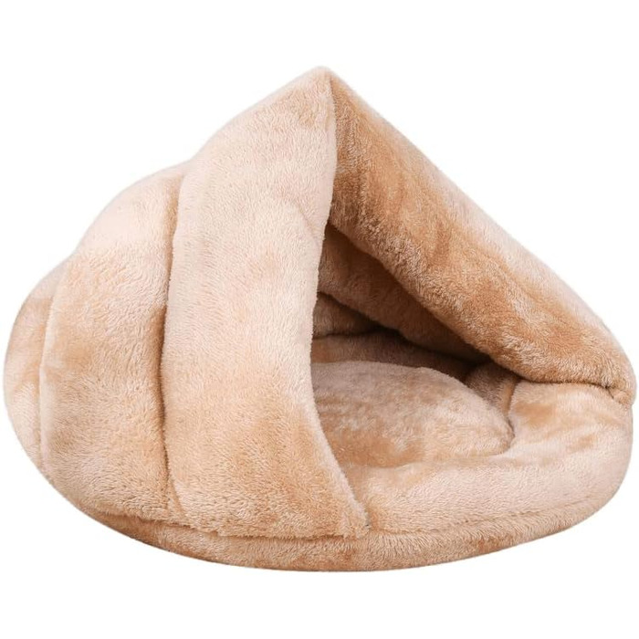 Лягушкове ліжко для собак та котів Astorpet PAGURO, світло-коричневе, миється, розмір M