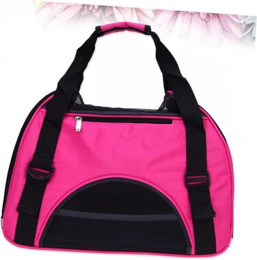 Рюкзак-переноска для собак та котів DOITOOL, рожевий, для подорожей та активного відпочинку