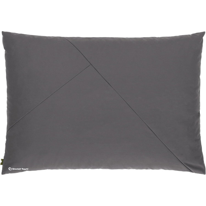 Килимок для собак Doctor Bark Country, великий, сірий, для собак великих порід, миючий, м'який, зручний, GreenLabel (Кілтрі-подушка - L, сірий)