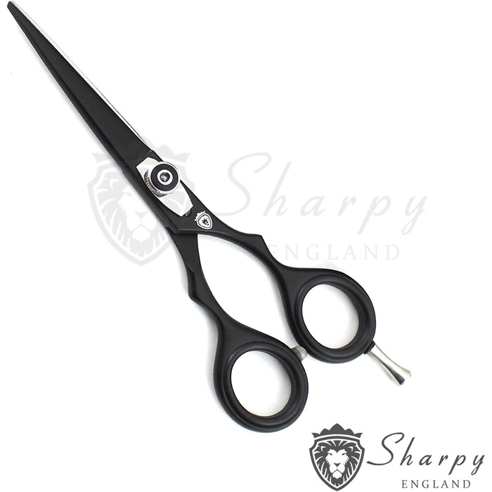 Професійні ножиці для перукарів/барберів Sharpy England, 14 см, японська сталь, точне налаштування