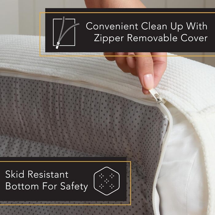 ТOWN & COUNTRY LUXE CuddleTown: М'яке ліжко для домашніх тварин, кремове, розмір M, 68x57x17 см