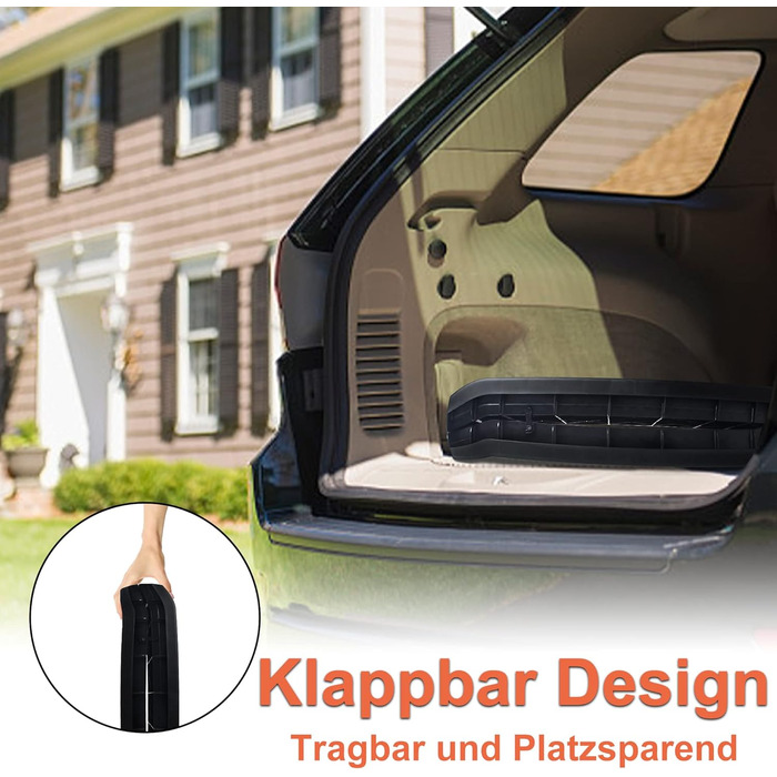 Рампа для собак, спідниця для собак з пластику, неслизька, 156 x 40 см, для великих і маленьких тварин (з папером з замороженим ефектом)