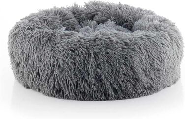 Крісло-лежанка для тварин InnovaGoods® Anti-Stress Bepess (40 см), сіре, для собак та котів