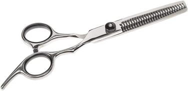 Ножиці для грумінгу Ferplast GRO 5784 PREMIUM для собак та котів з короткою, середньою та довгою шерстю (з зубчастими лезами)