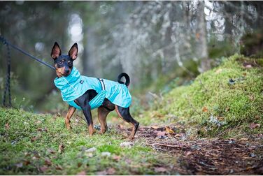 Дощовик для собак Rukka Pets HASE, бірюзовий, 40 см