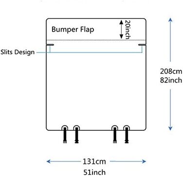 Захисний чохол на сидіння для собак та домашніх тварин Cargo-Liner, XL, 208x132 см (82'x51') - універсальний для авто, SUV, позашляховиків, вантажівок, Jeep, мінівенів