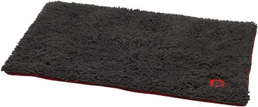 Килимок для собак Petface Memory Foam з мікрофібри, для захисту ліжка, сірий, маленький