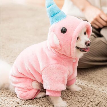 Теплий зимовий комбінезон для собак Galatée (XL, Коричневий) - теплий та зручний одяг для маленьких та середніх собак