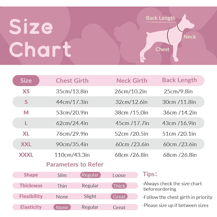 Теплий зимовий одяг для собак XS: теплий пуловер, куртка, жилетка для чихуахуа та інших маленьких порід (рожевий)