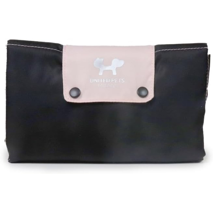 Килимок для собак Lazy Dog Mat від United Pets - портативне, складне ліжко для собак, ідеально підходить для ресторанів та подорожей. Легкий килимок для собак, чорно-зелений колір.