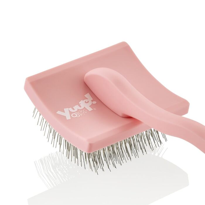 YUUP PINKBRUSH Професійна щітка для собак і котів