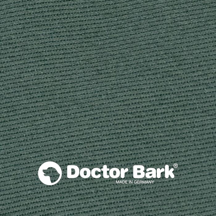 М'яке ліжко для собак великих порід Doctor Bark GreenLabel - зручне, миється, зелене (L)