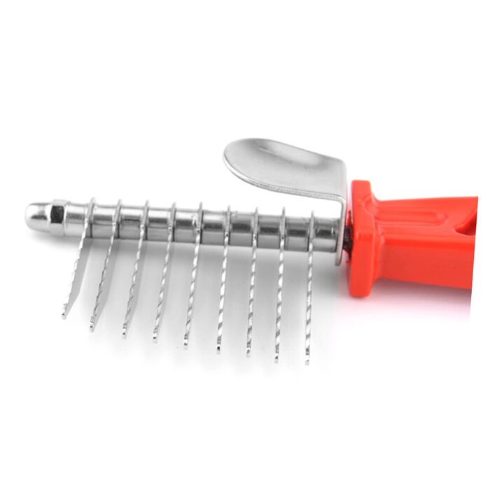 Набір гребінців для грумінгу домашніх тварин POPETPOP (3 шт.): для собак та котів, для видалення шерсті, ергономічні