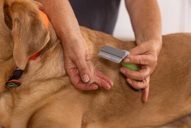 Гребінець для підшерстка Wahl 2999-7195, зелений