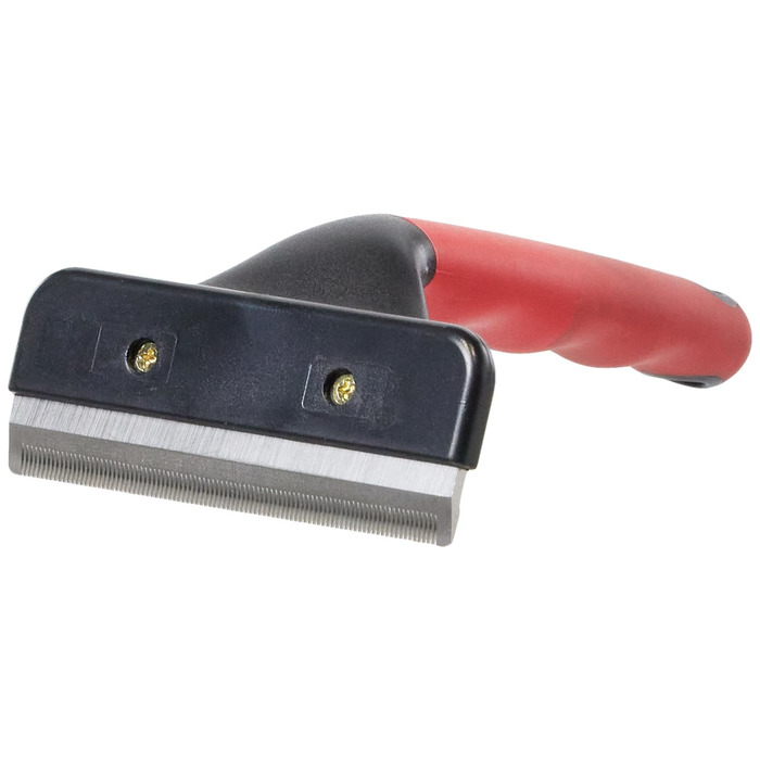 Гребінець Ferplast для собак та котів, тример для видалення відмерлої шерсті, для короткої та середньої шерсті, розмір M