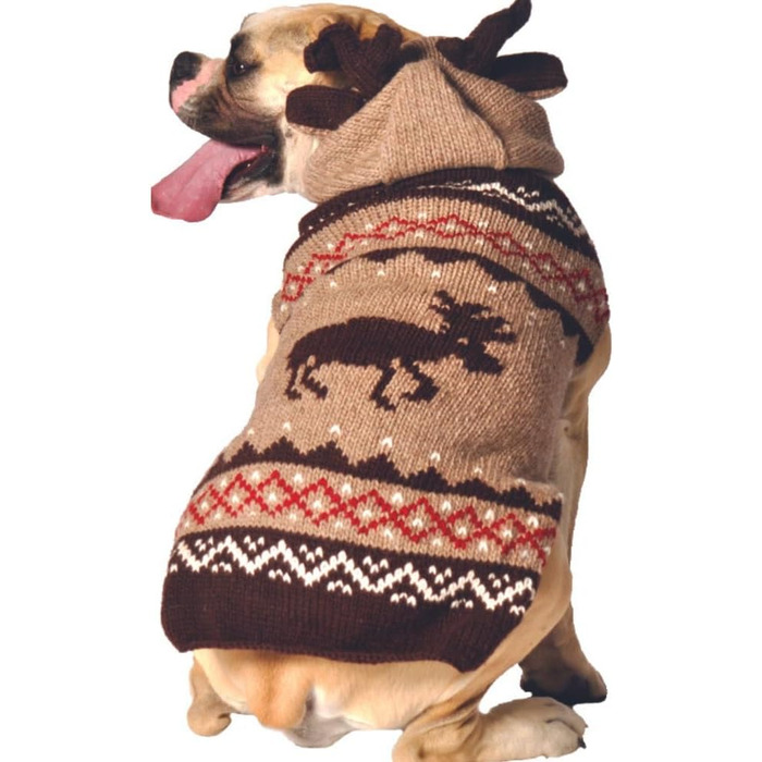 Теплий худі Chilly Dog Moosey з капюшоном для собак, розмір L
