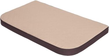 Ортопедичне ліжко для собак MEDICO Standard - коричневе з бежевим (XXL, 120x80 см)