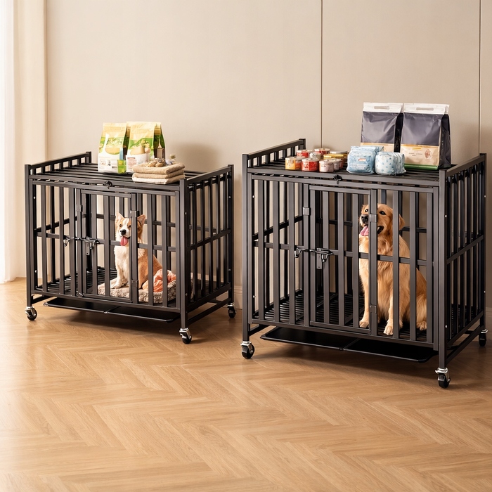 Металева клітка MatMay, 72 x 110 x 95 см