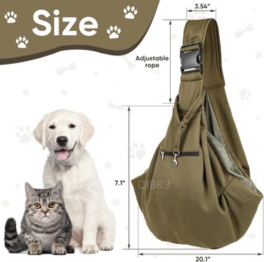 Сумка-переноска для собак, цуценят, наплічна переноска для тварин, зелена