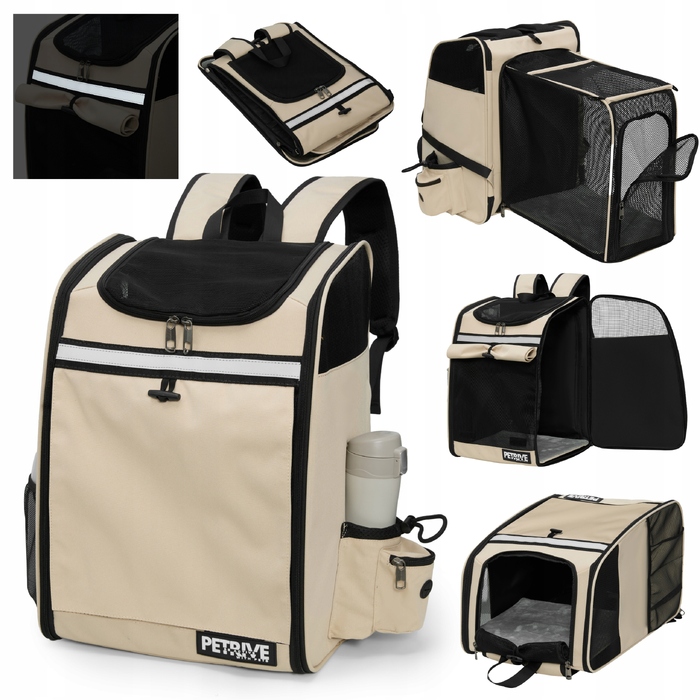 Рюкзак-переноска для собак та котів MAXICARRY XL (розширена модель), до 12 кг
