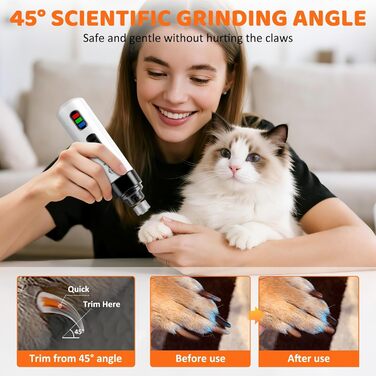 Триммер для собак Ortho Trimmer Pro: м'яке підстригання без вібрації, догляд за кігтями вдома