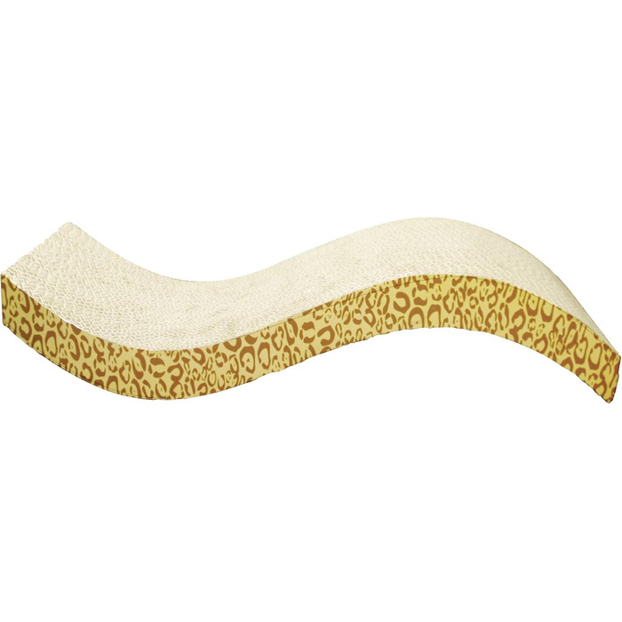 Кігтеточка Catit Kratzpappe S-подібної форми з картону з котячою м'ятою, маленька шарма