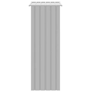 Вольєр VidaXL 115 x 78 x 200 см, сірий