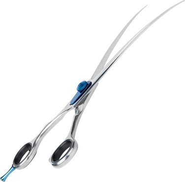 Професійна вигнута ножиці Masterclip Essentials для лівшів, 19,1 см, з високоякісної нержавіючої сталі