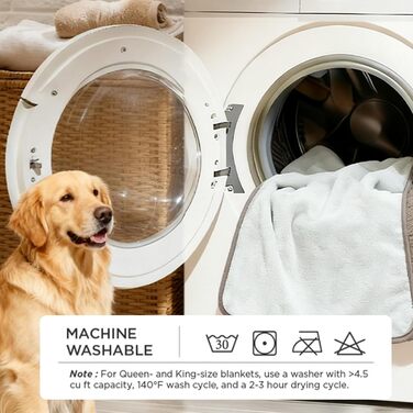 Водонепроникний плед для собак та котів H.Versailtex, 80 x 100 см, пісочний колір