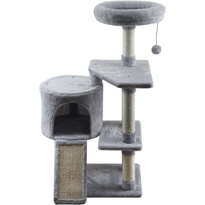 Дряпка для котів MIAO PAW 11Cat, сіра, сизаль